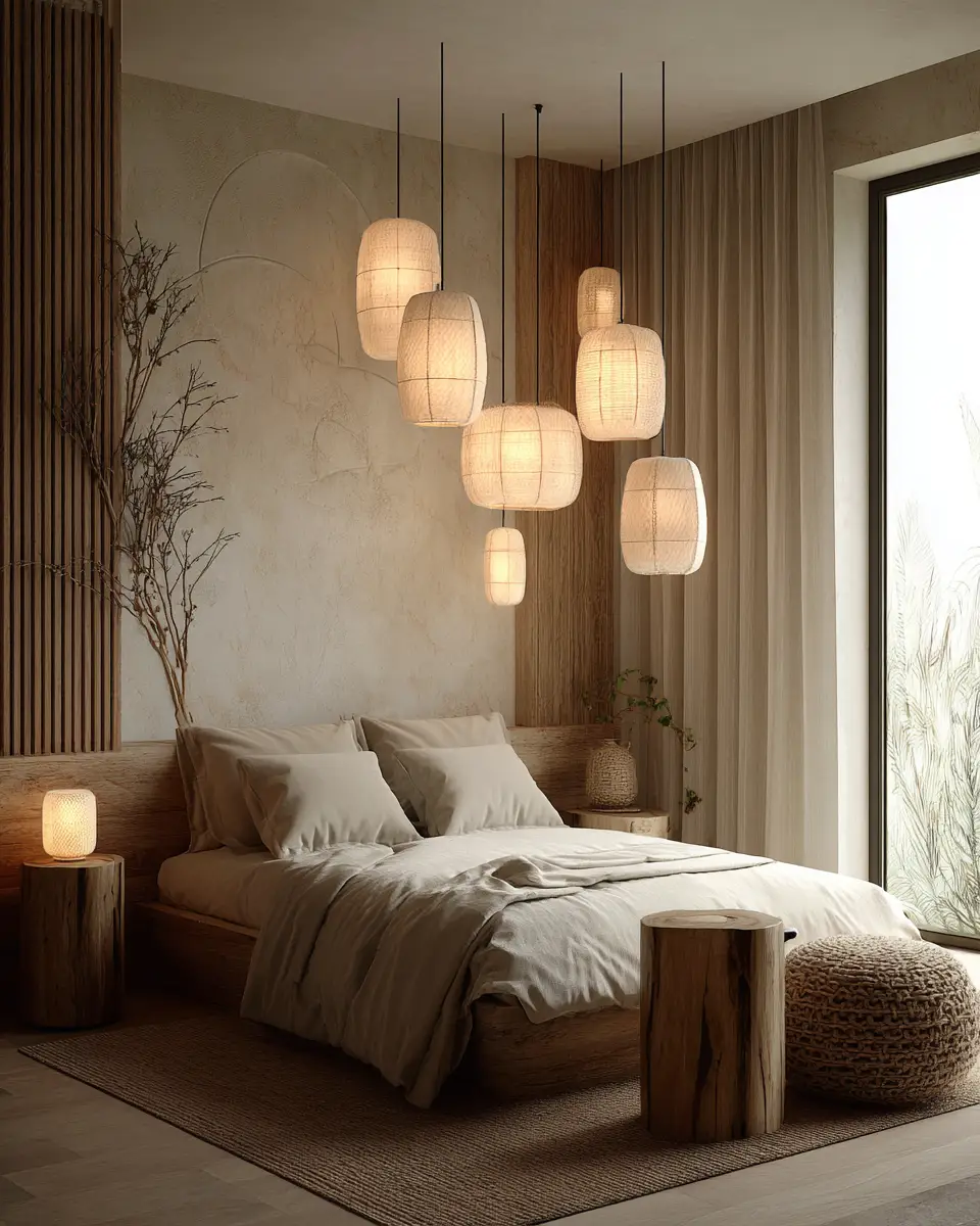 Ivory Japandi Bedroom Decor Ideas