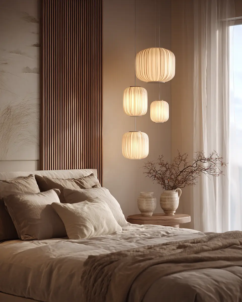 Ivory Japandi Bedroom Decor Ideas