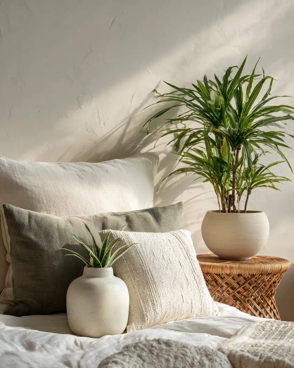 Ivory Japandi Bedroom Decor Ideas