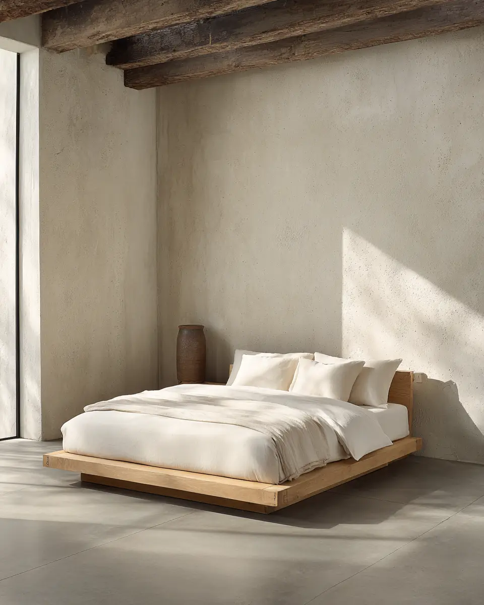 Ivory Japandi Bedroom Decor Ideas