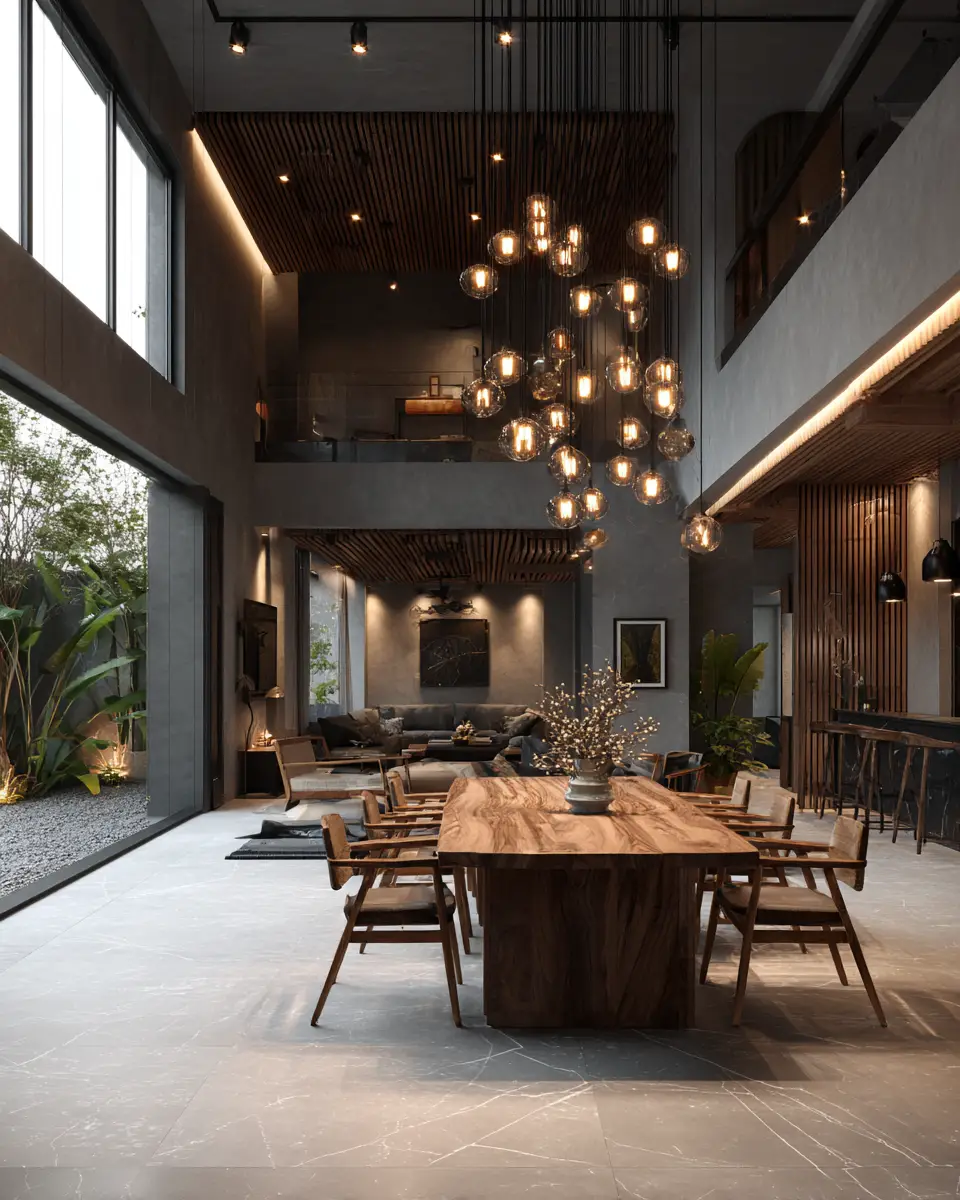 Ivory Japandi Dining Room Decor Ideas