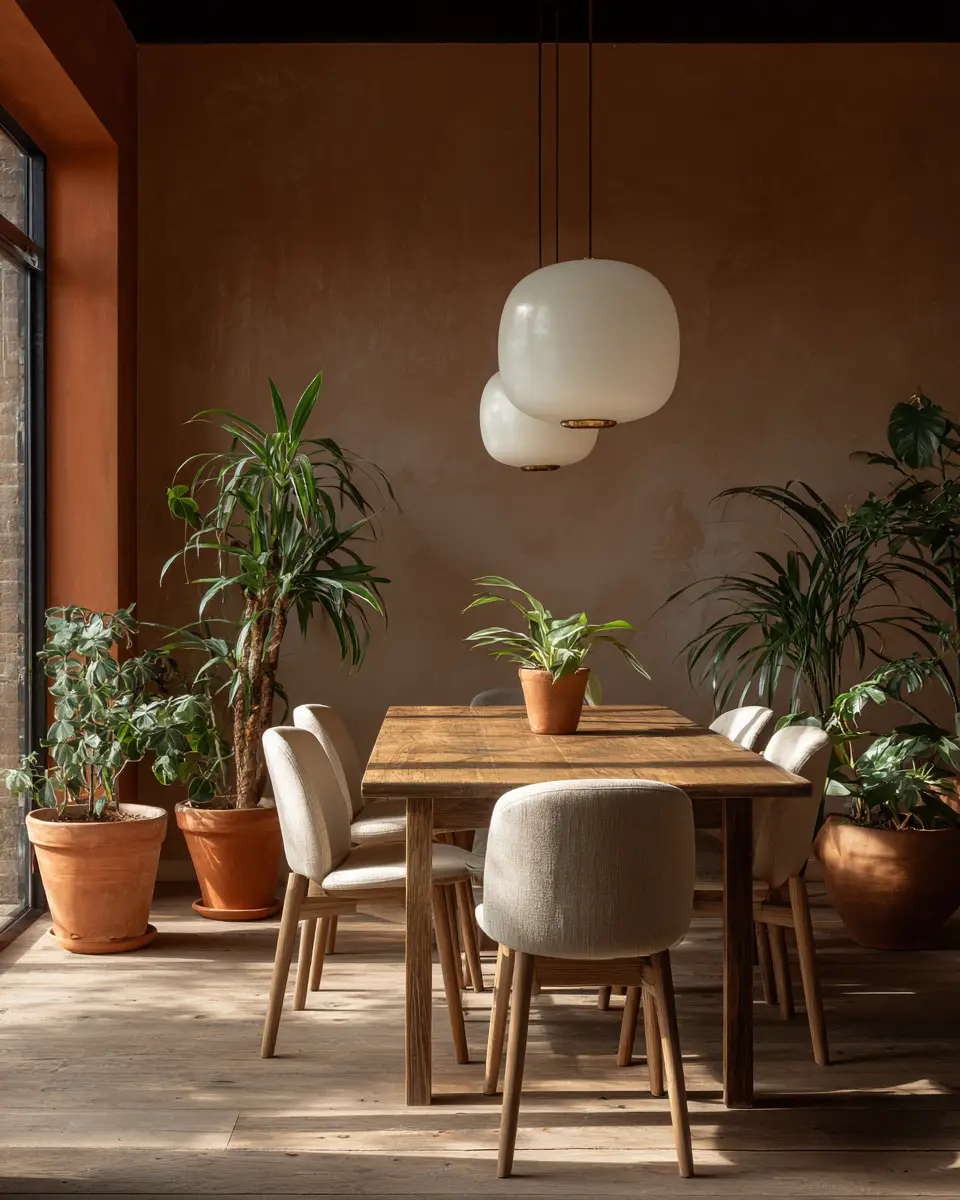 Ivory Japandi Dining Room Decor Ideas