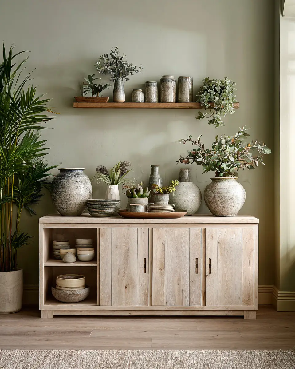 Ivory Japandi Dining Room Decor Ideas