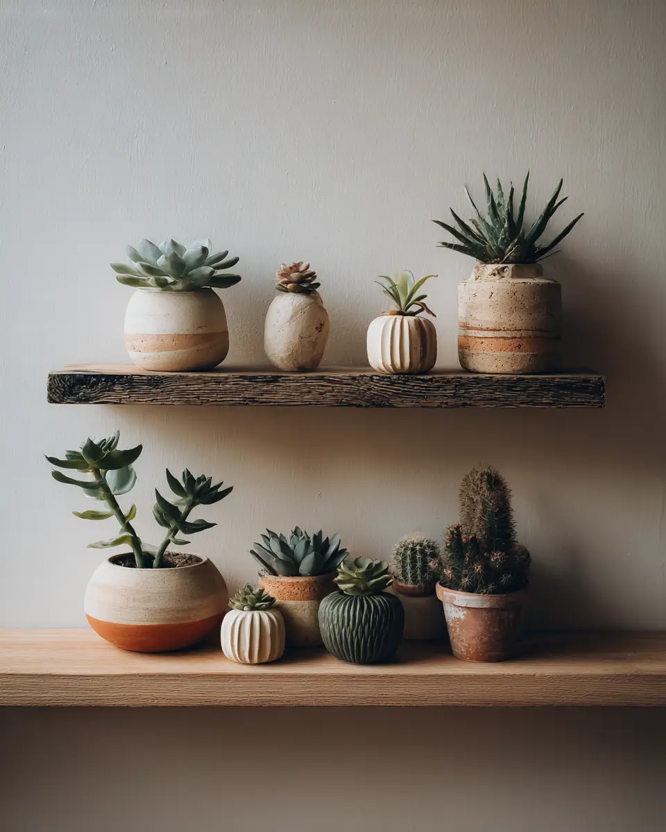 Ivory Japandi Living Room Decor Ideas