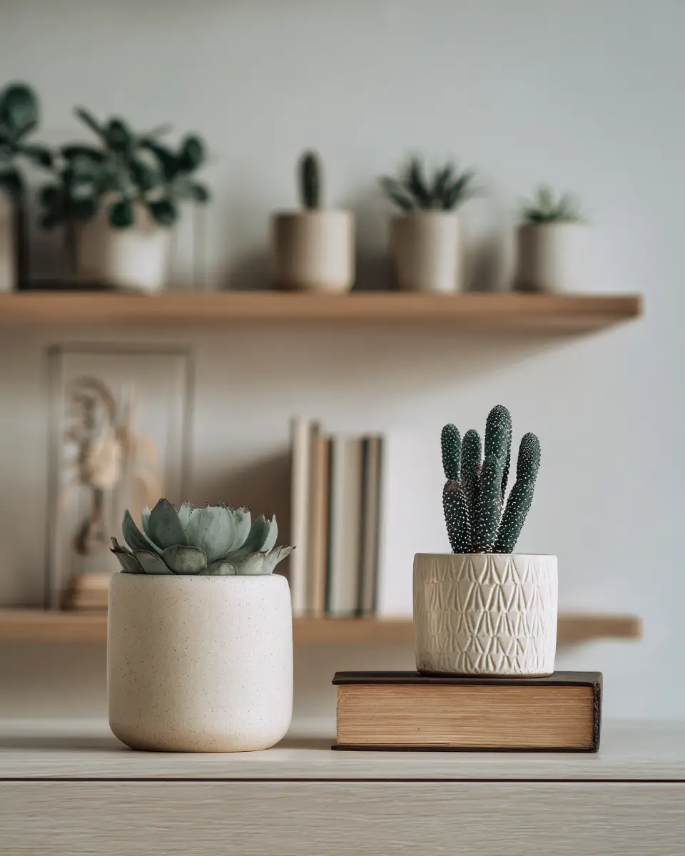 Ivory Japandi Living Room Decor Ideas