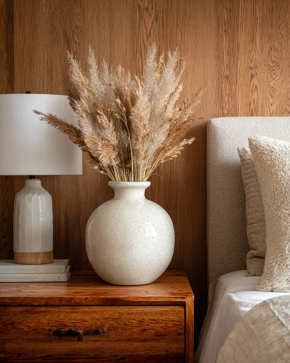 Ivory Mid-Century Modern Bedroom Decor Ideas