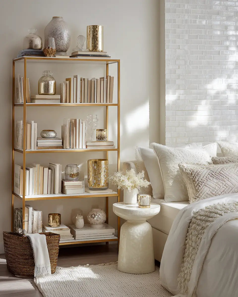 Ivory Mid-Century Modern Bedroom Decor Ideas