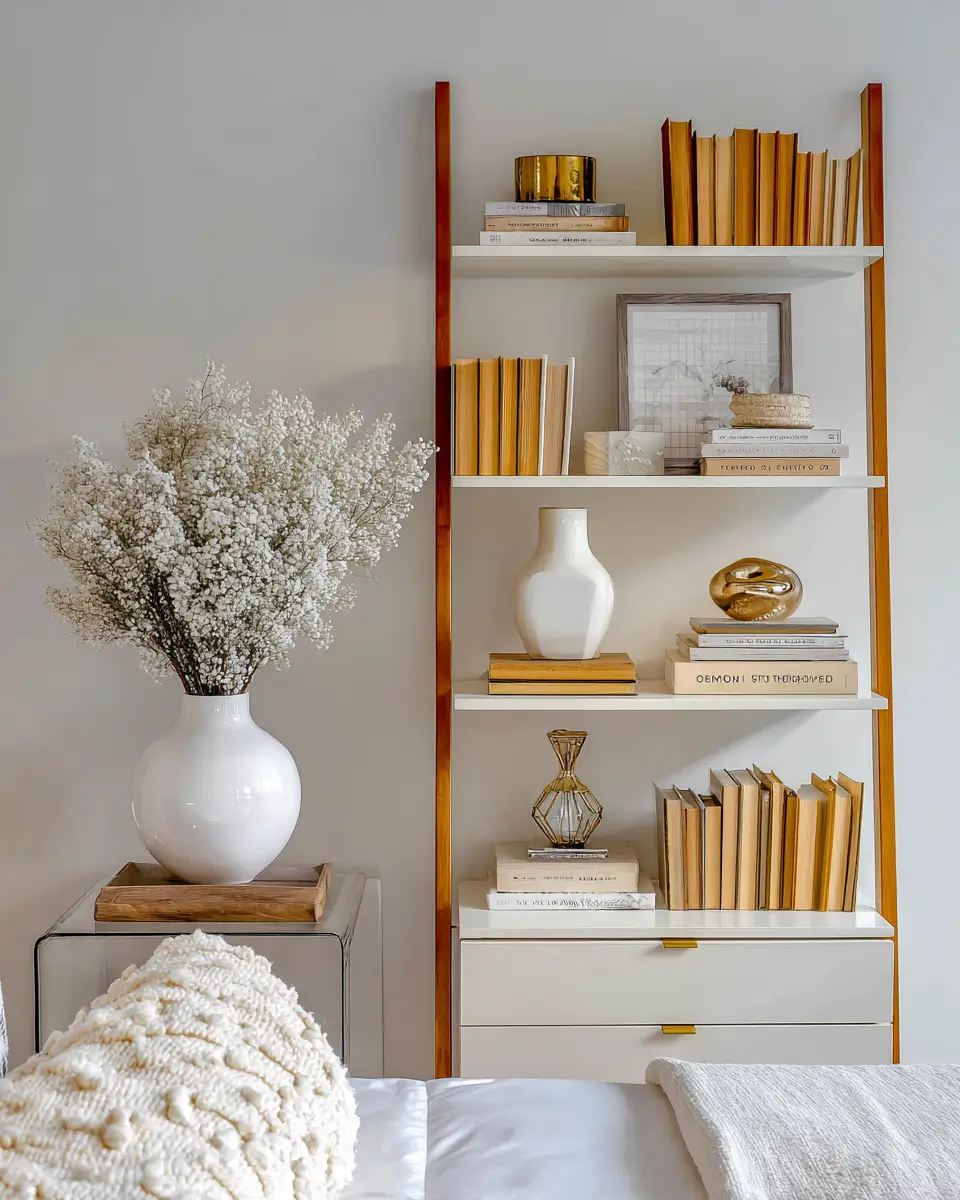 Ivory Mid-Century Modern Bedroom Decor Ideas