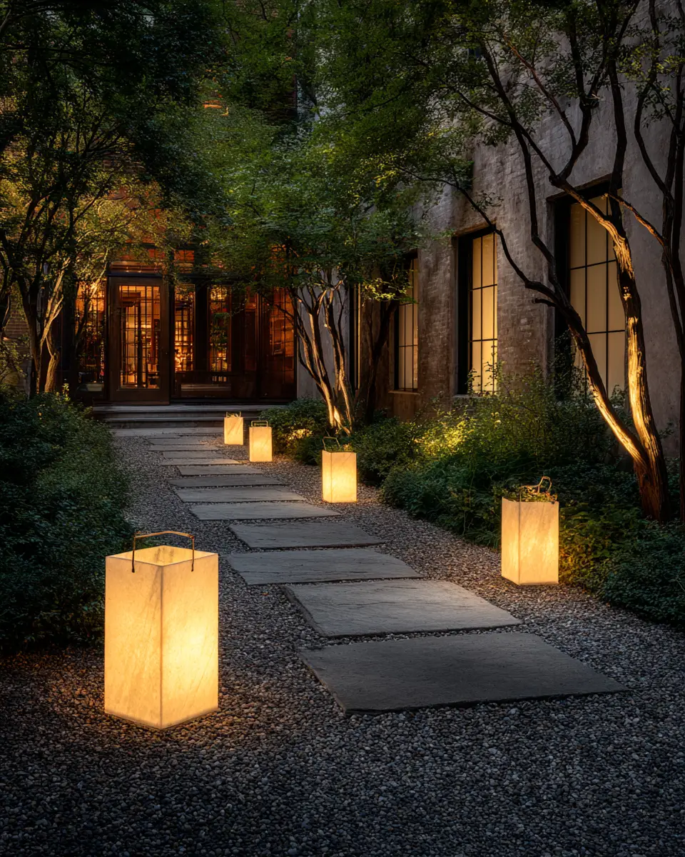 Ivory Modern Garden Decor Ideas