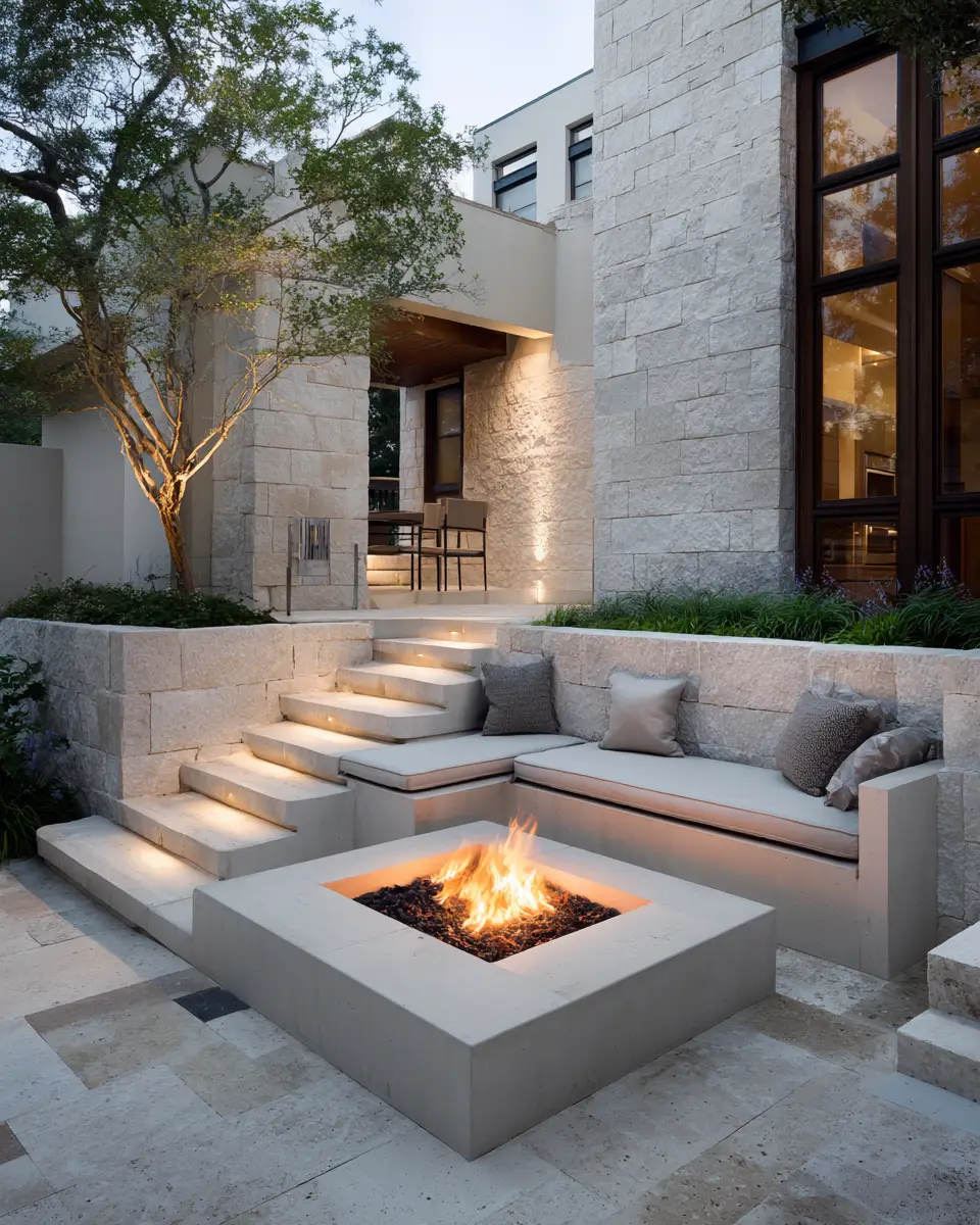 Ivory Modern Garden Decor Ideas