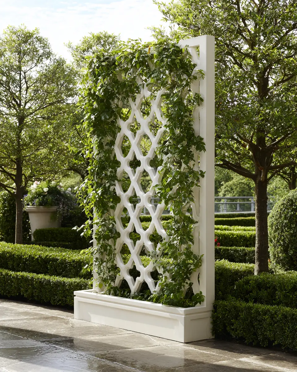 Ivory Modern Garden Decor Ideas
