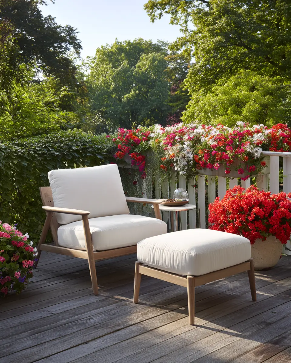 Ivory Modern Garden Decor Ideas