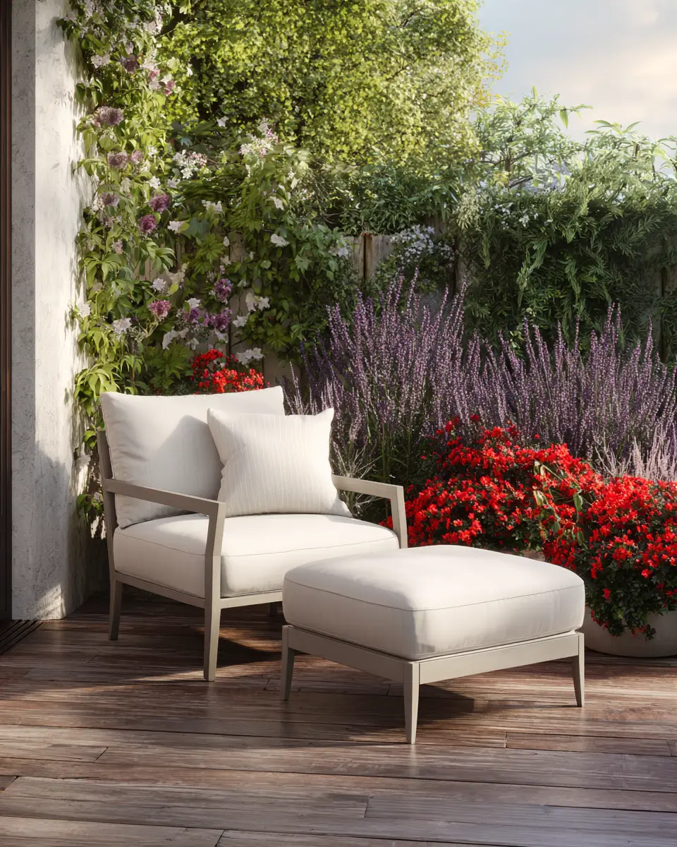 Ivory Modern Garden Decor Ideas