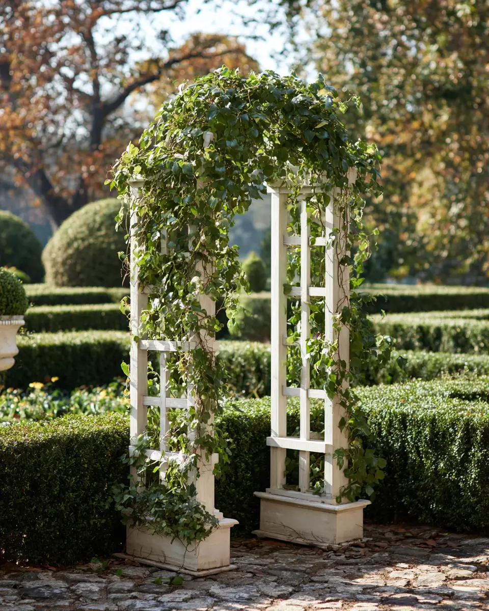 Ivory Modern Garden Decor Ideas