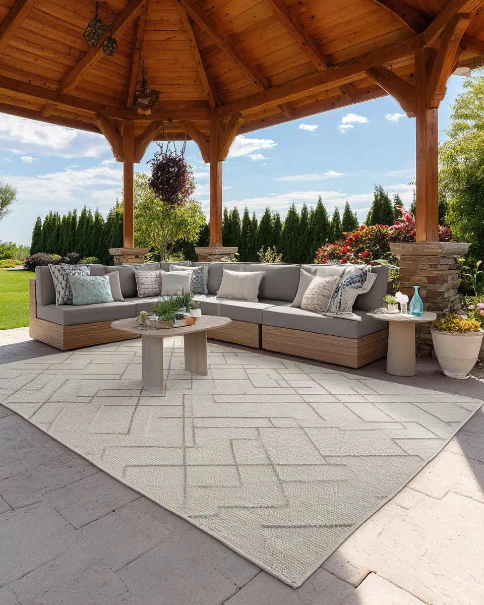 Ivory Modern Garden Decor Ideas