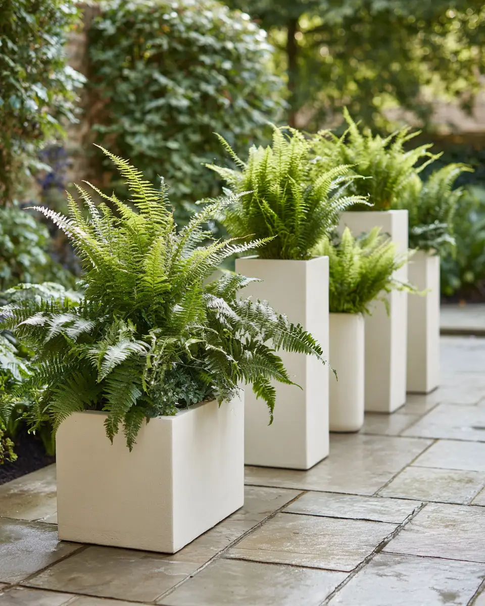 Ivory Modern Garden Decor Ideas