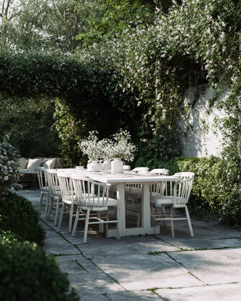 Ivory Modern Garden Decor Ideas