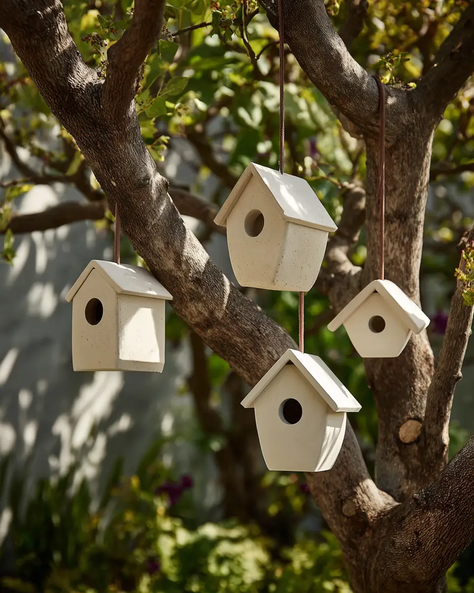 Ivory Modern Garden Decor Ideas