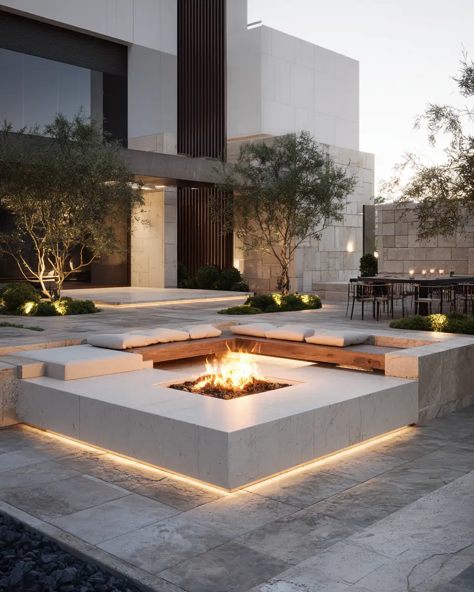 Ivory Modern Garden Decor Ideas