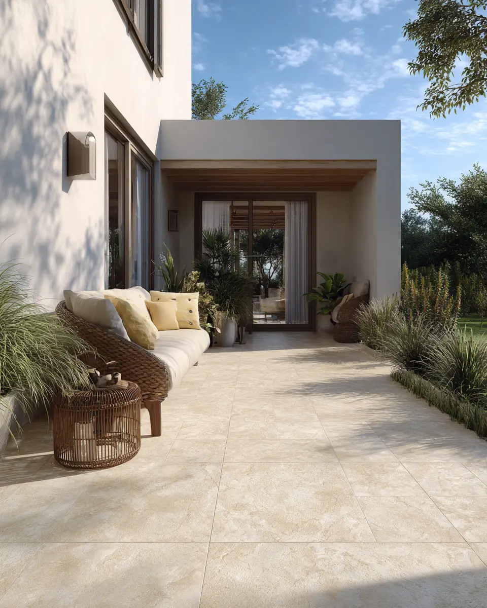 Ivory Modern Patio Decor Ideas