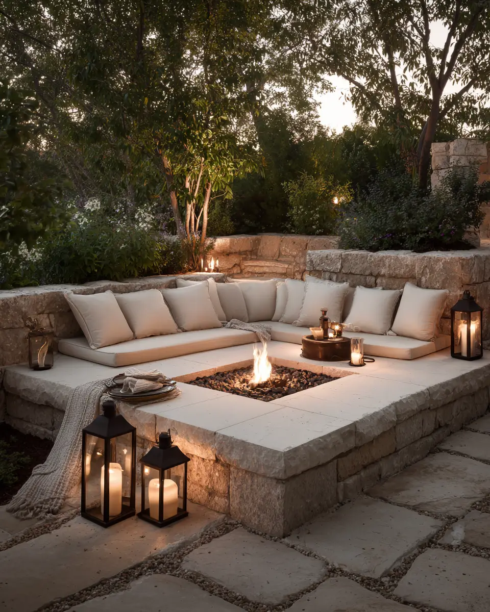 Ivory Modern Patio Decor Ideas