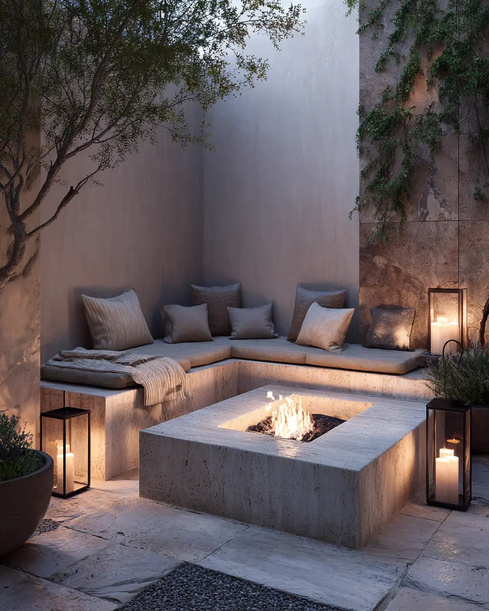 Ivory Modern Patio Decor Ideas
