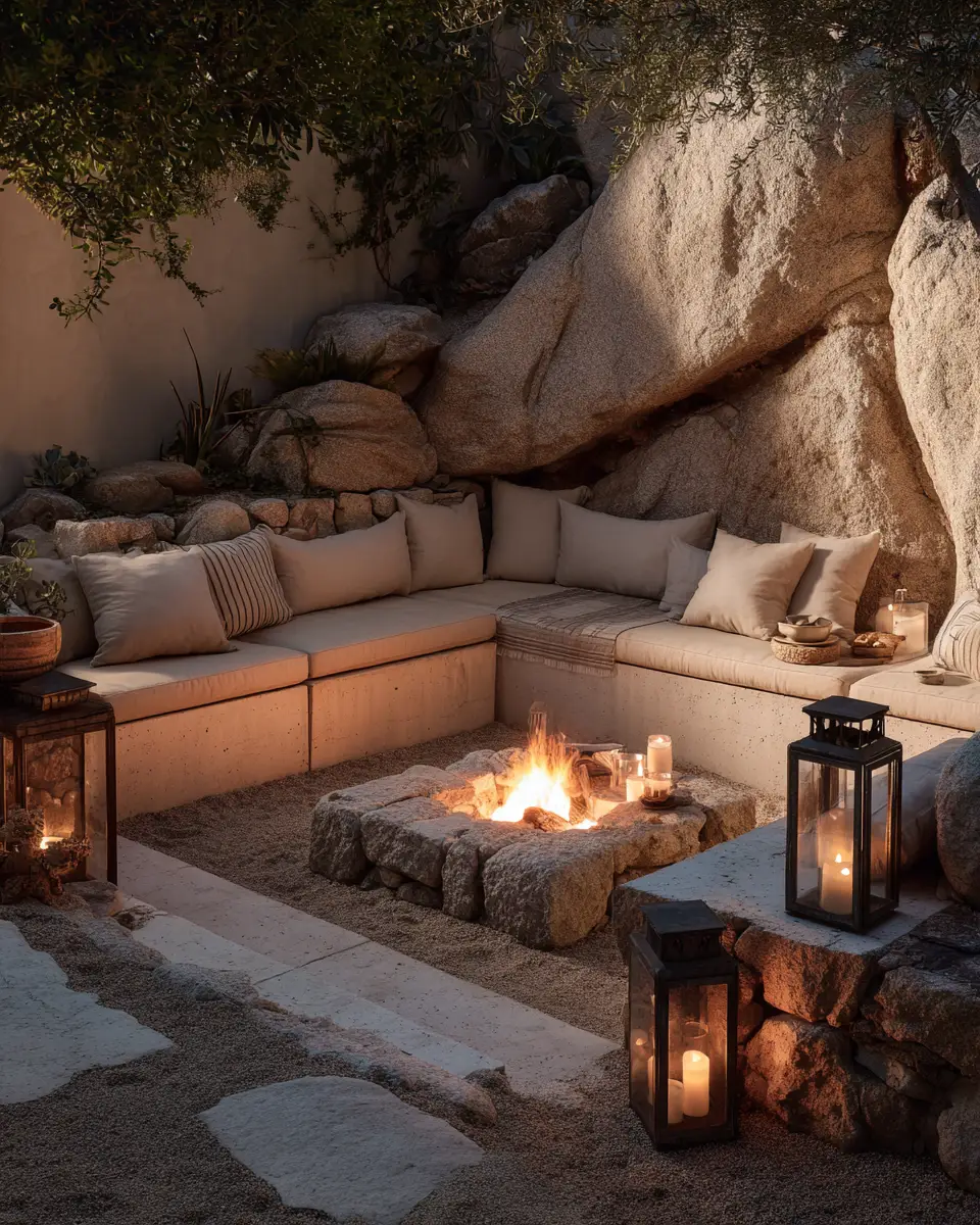 Ivory Modern Patio Decor Ideas