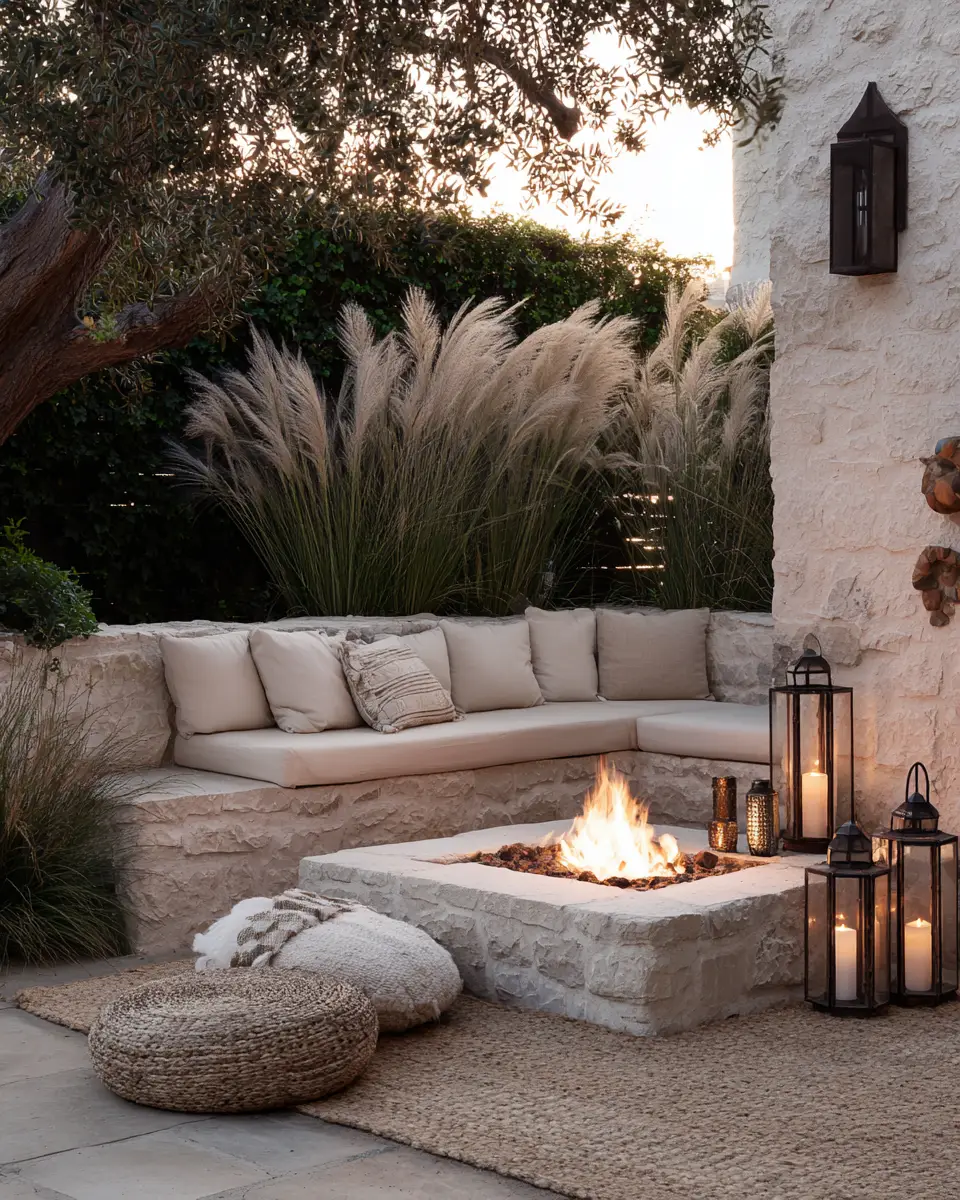 Ivory Modern Patio Decor Ideas