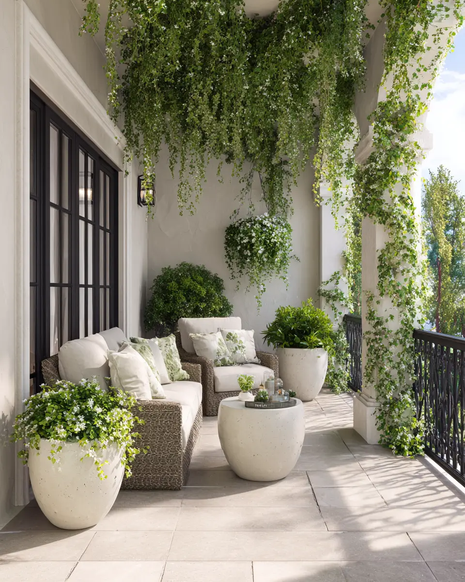 Ivory Modern Patio Decor Ideas