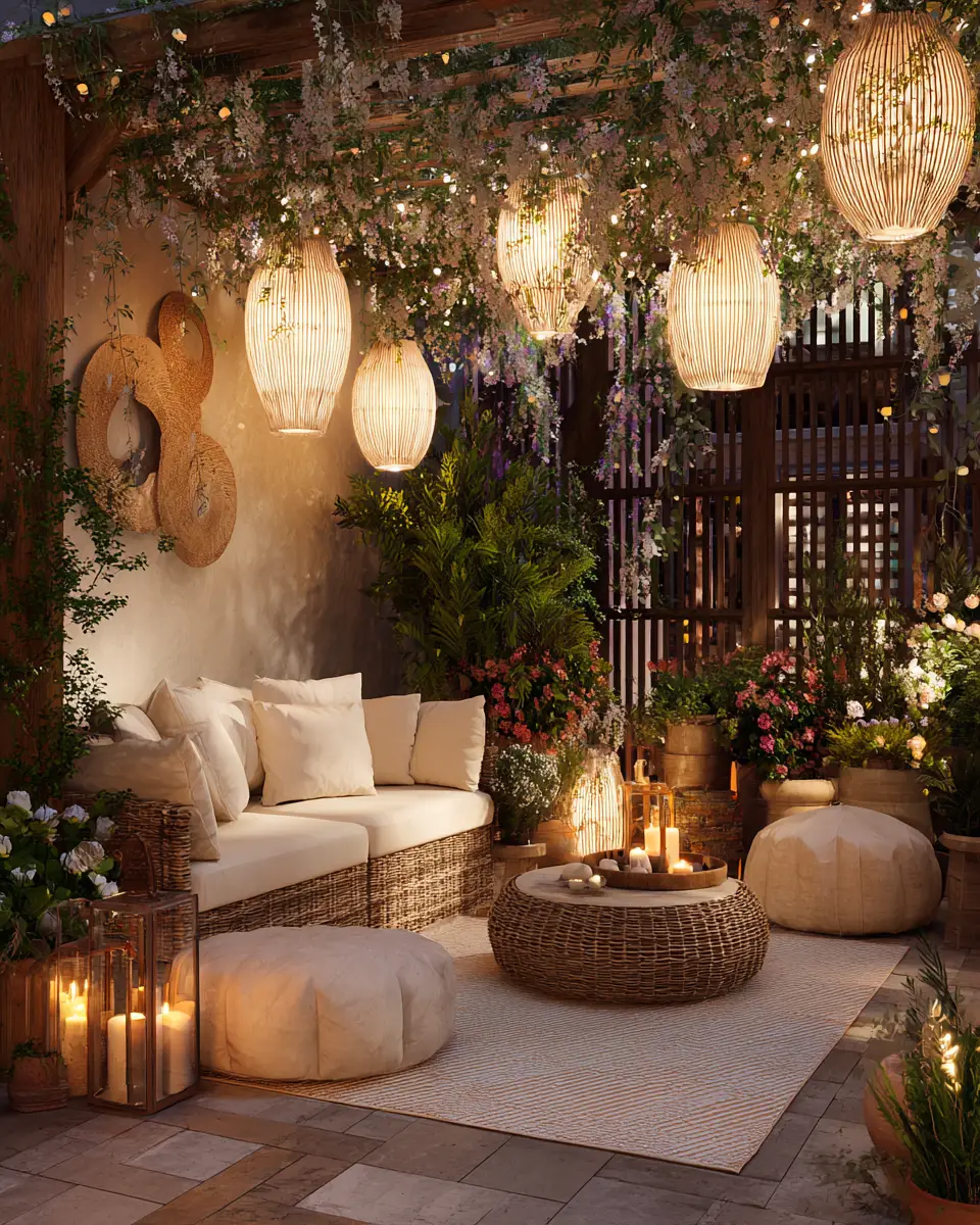 Ivory Modern Patio Decor Ideas