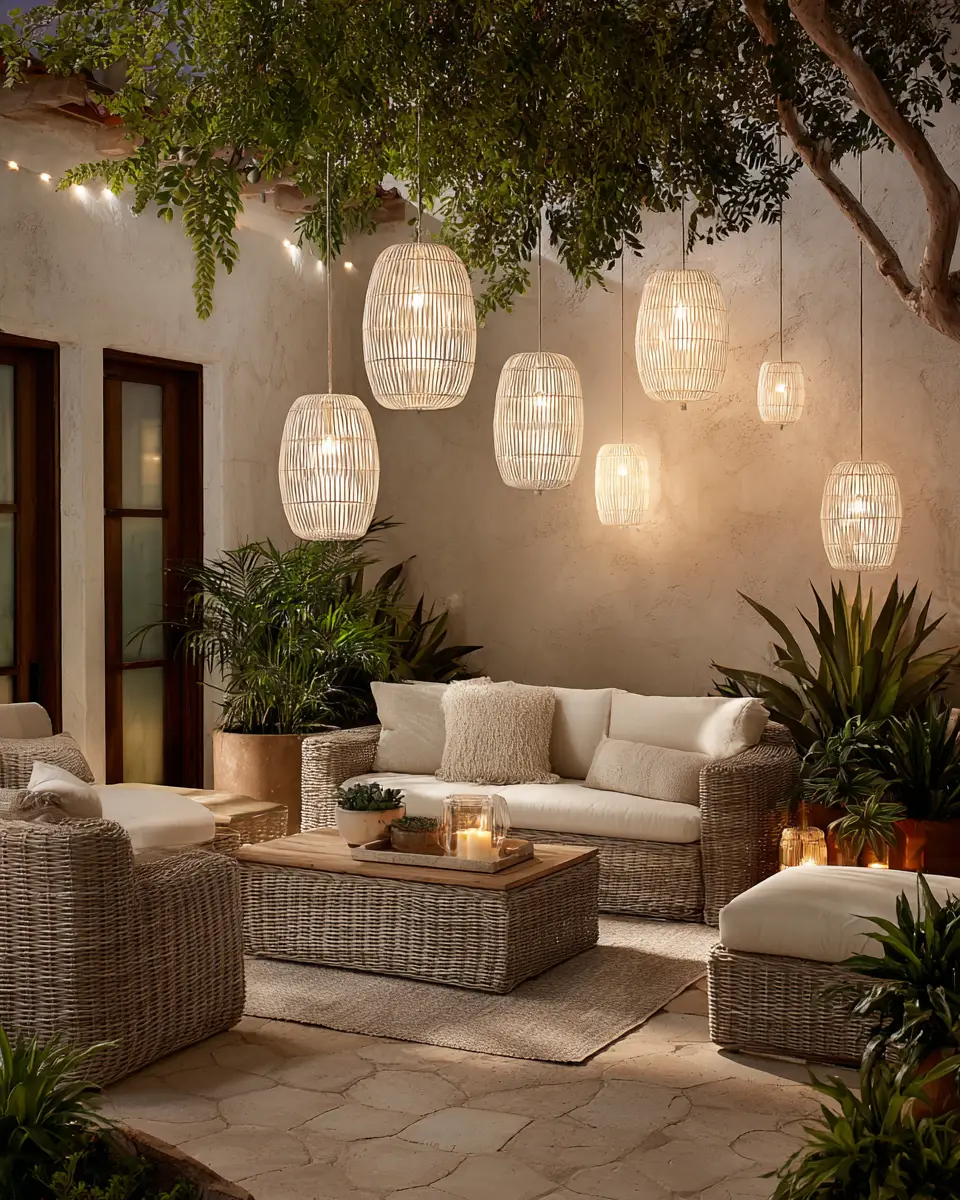 Ivory Modern Patio Decor Ideas