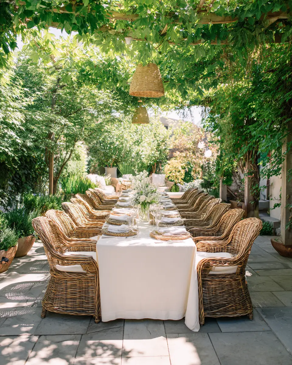 Ivory Modern Patio Decor Ideas