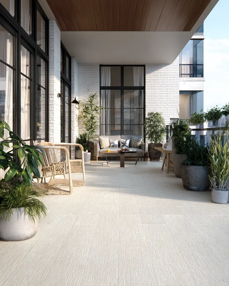 Ivory Modern Patio Decor Ideas
