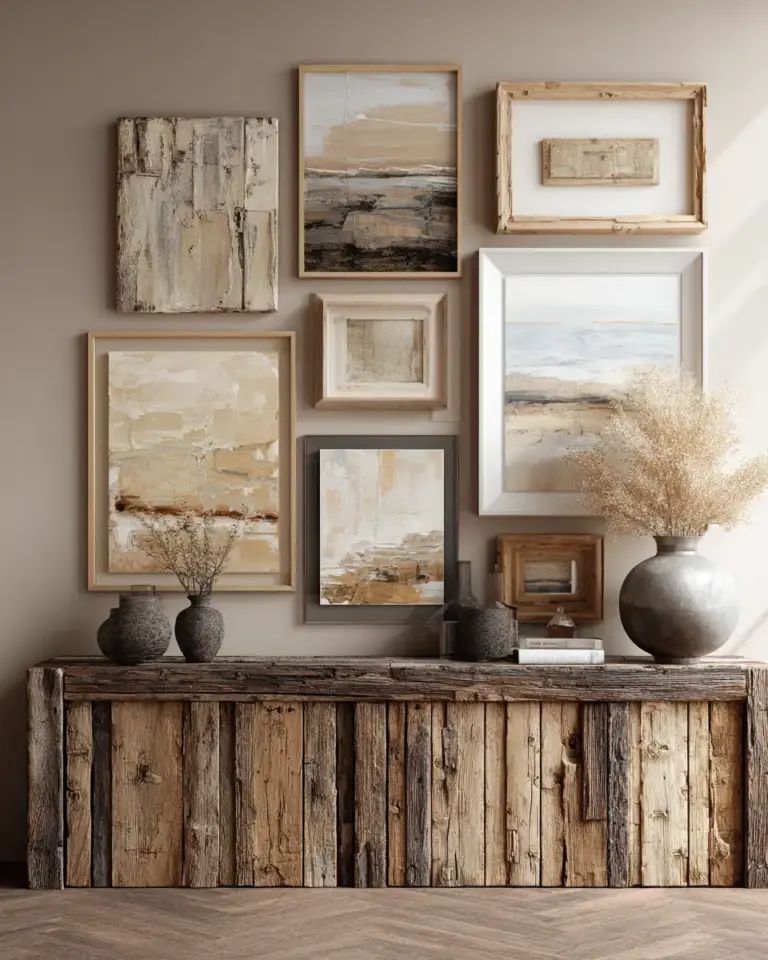 Ivory Rustic Bedroom Decor Ideas - Featured