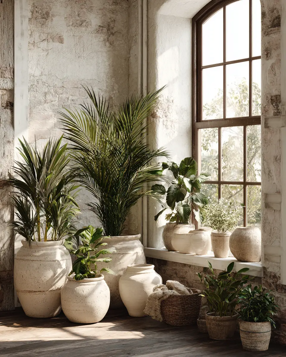 Ivory Rustic Bedroom Decor Ideas