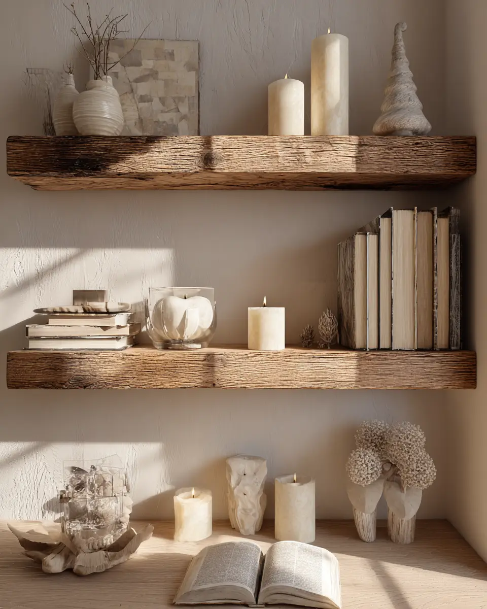 Ivory Rustic Bedroom Decor Ideas