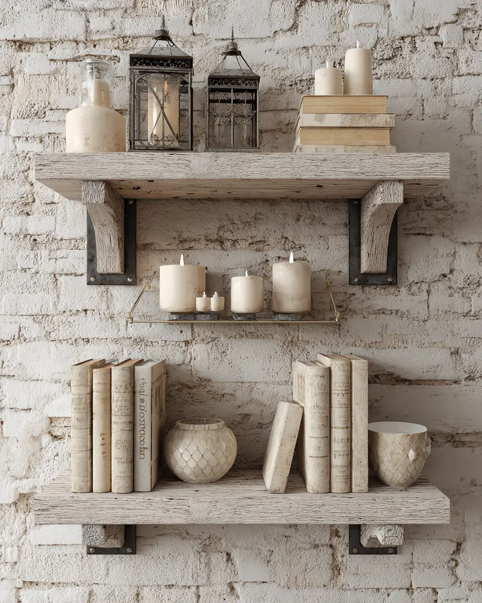 Ivory Rustic Bedroom Decor Ideas