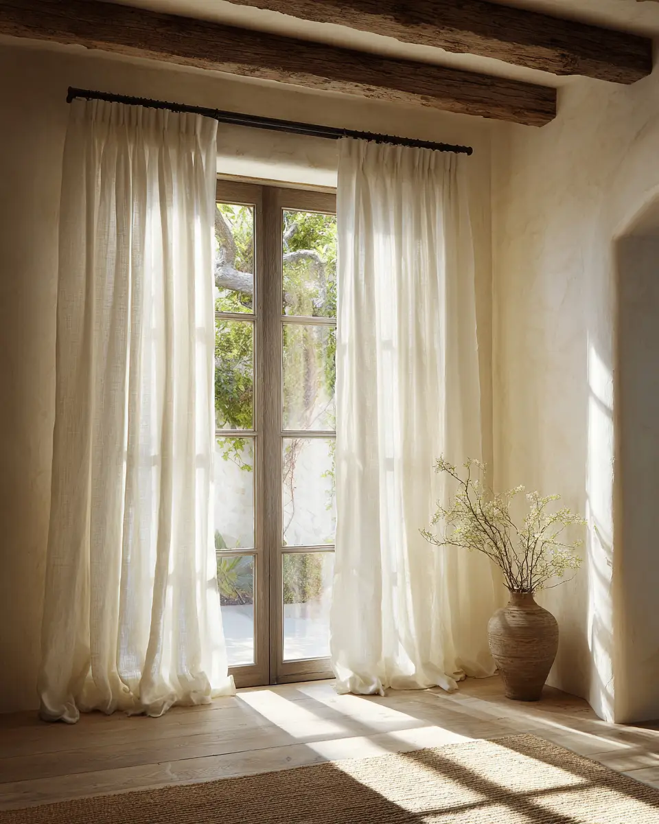 Ivory Rustic Bedroom Decor Ideas