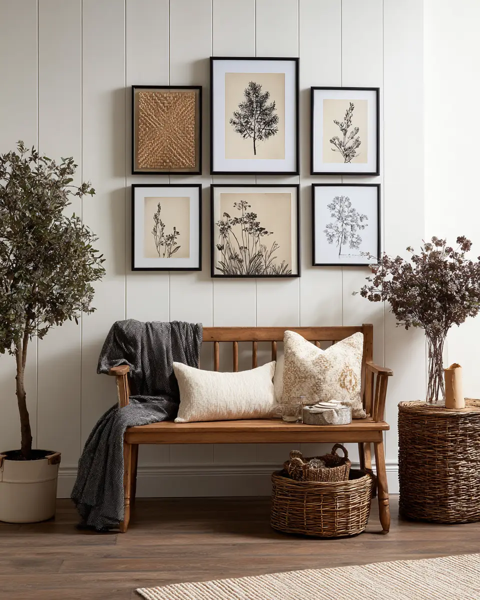 Ivory Rustic Living Room Decor Ideas