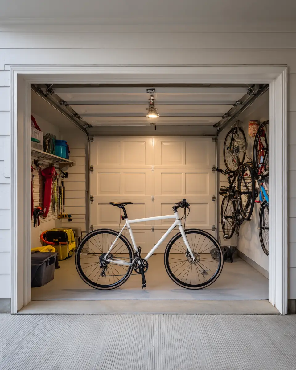 Ivory Scandinavian Garage Decor Ideas