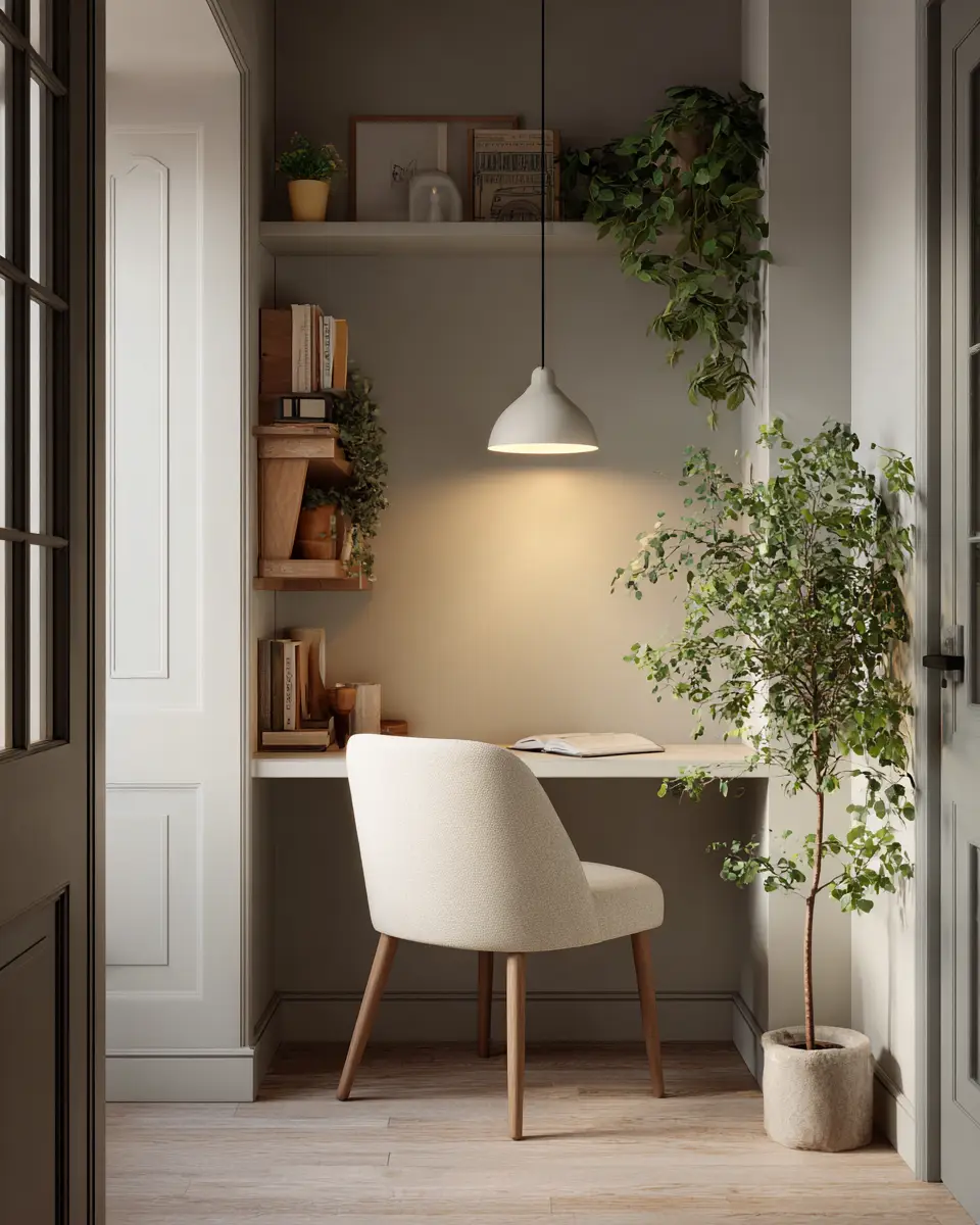 Ivory Scandinavian Garage Decor Ideas