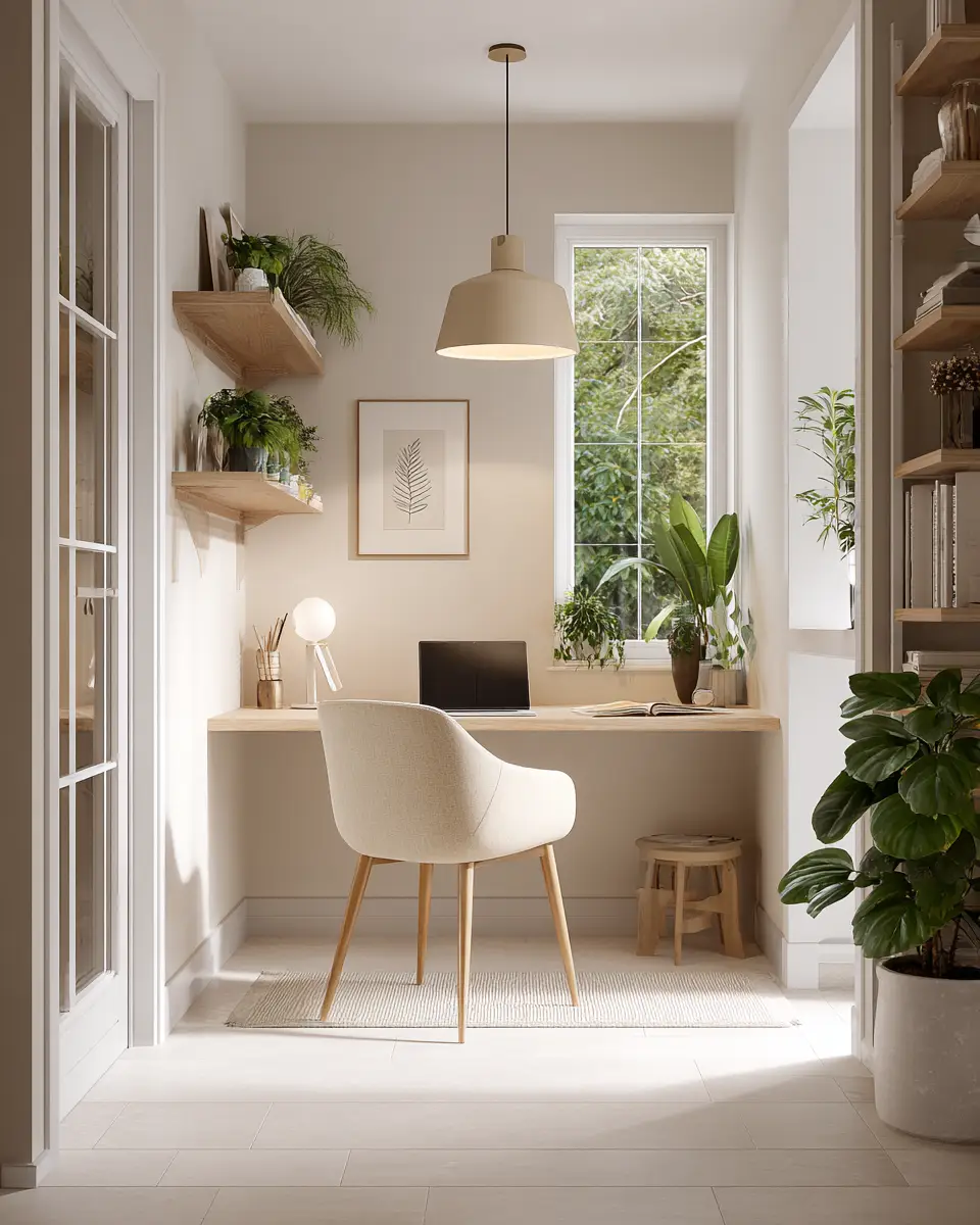 Ivory Scandinavian Garage Decor Ideas