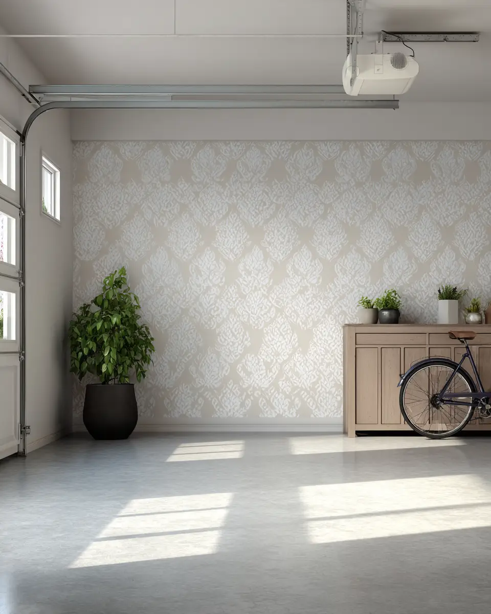 Ivory Scandinavian Garage Decor Ideas