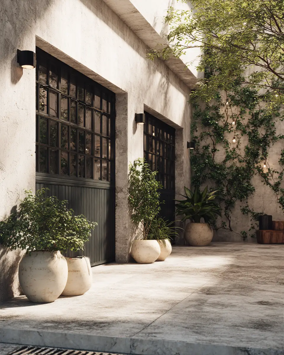 Ivory Scandinavian Garage Decor Ideas