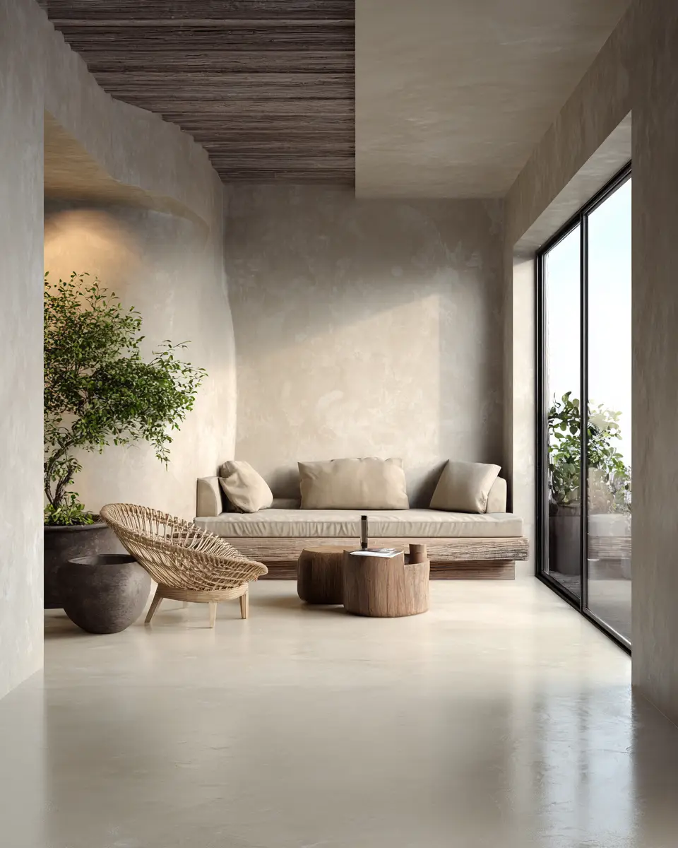 Ivory Scandinavian Garage Decor Ideas