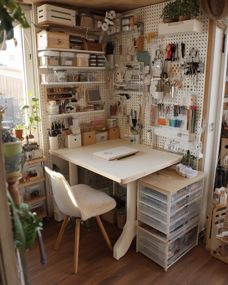 Ivory Scandinavian Garage Decor Ideas