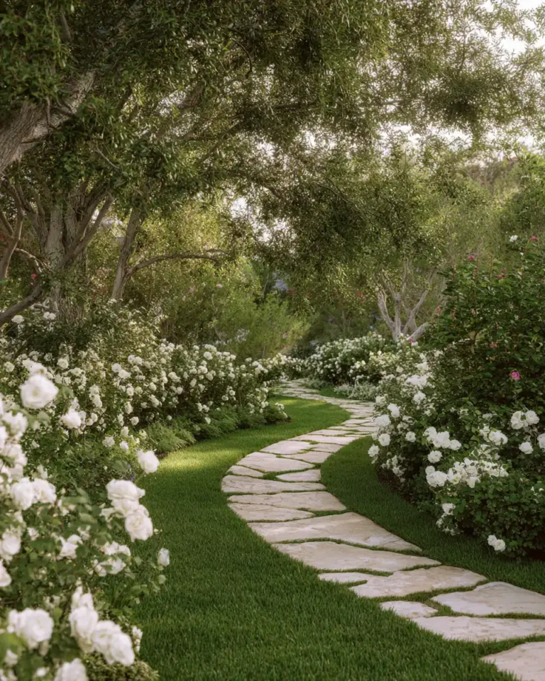 Ivory Traditional Garden Decor Ideas - Featured