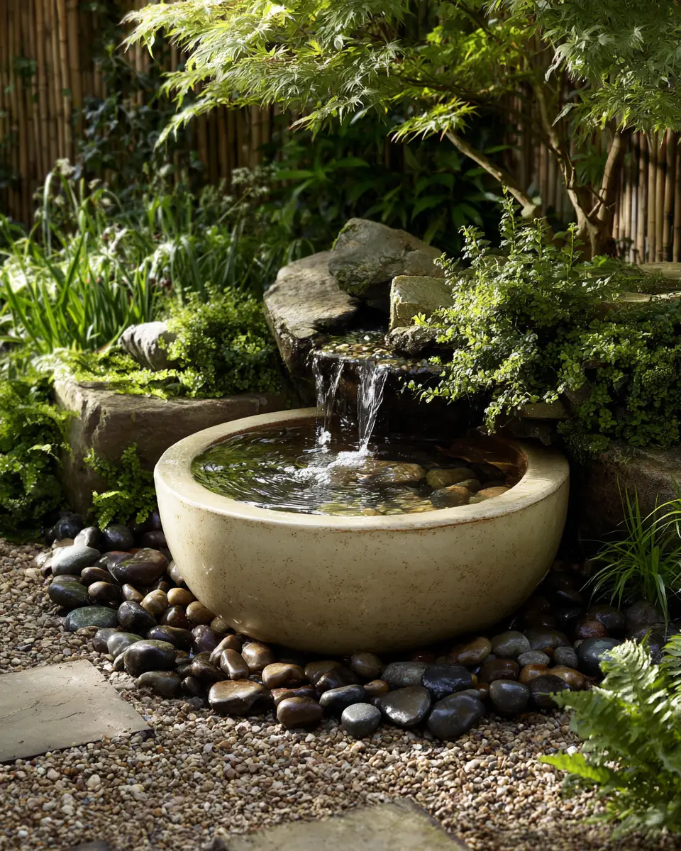 Ivory Traditional Garden Decor Ideas