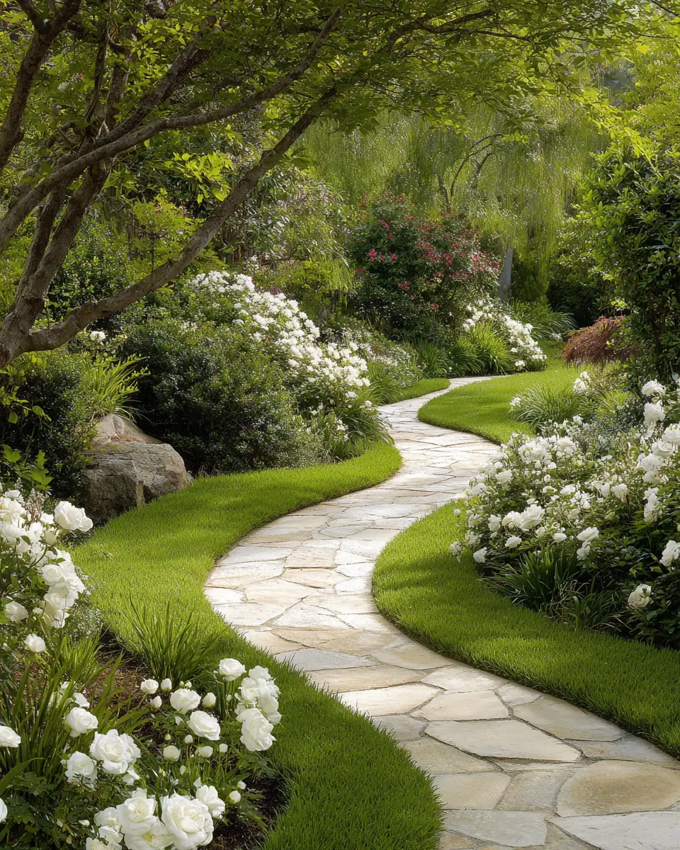 Ivory Traditional Garden Decor Ideas