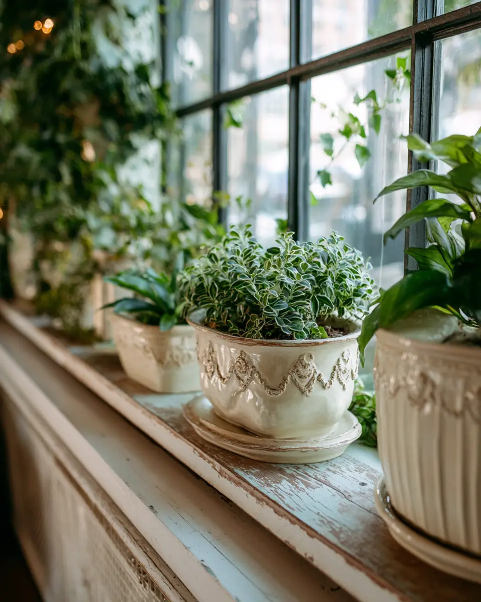 Ivory Vintage Garage Decor Ideas